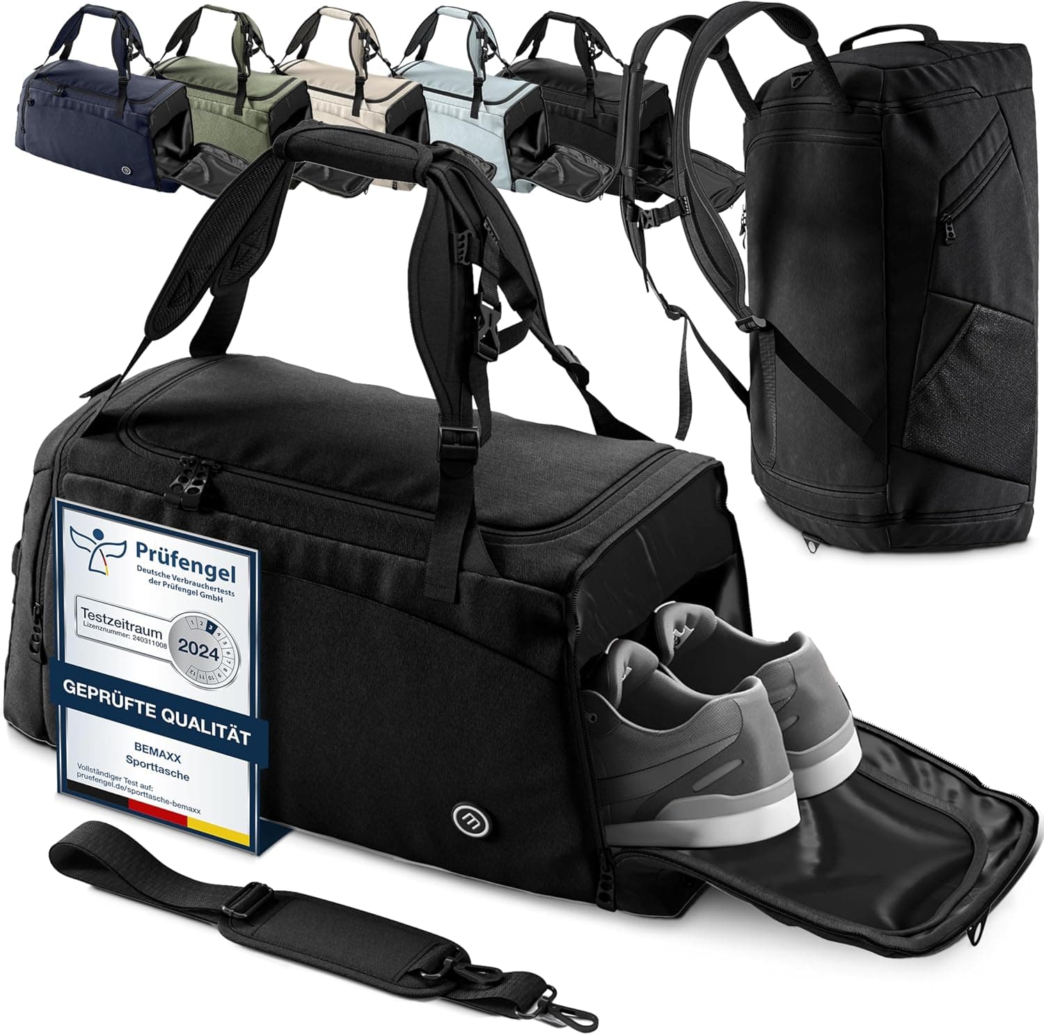 Sac de Sport 40L avec Compartiment Chaussures